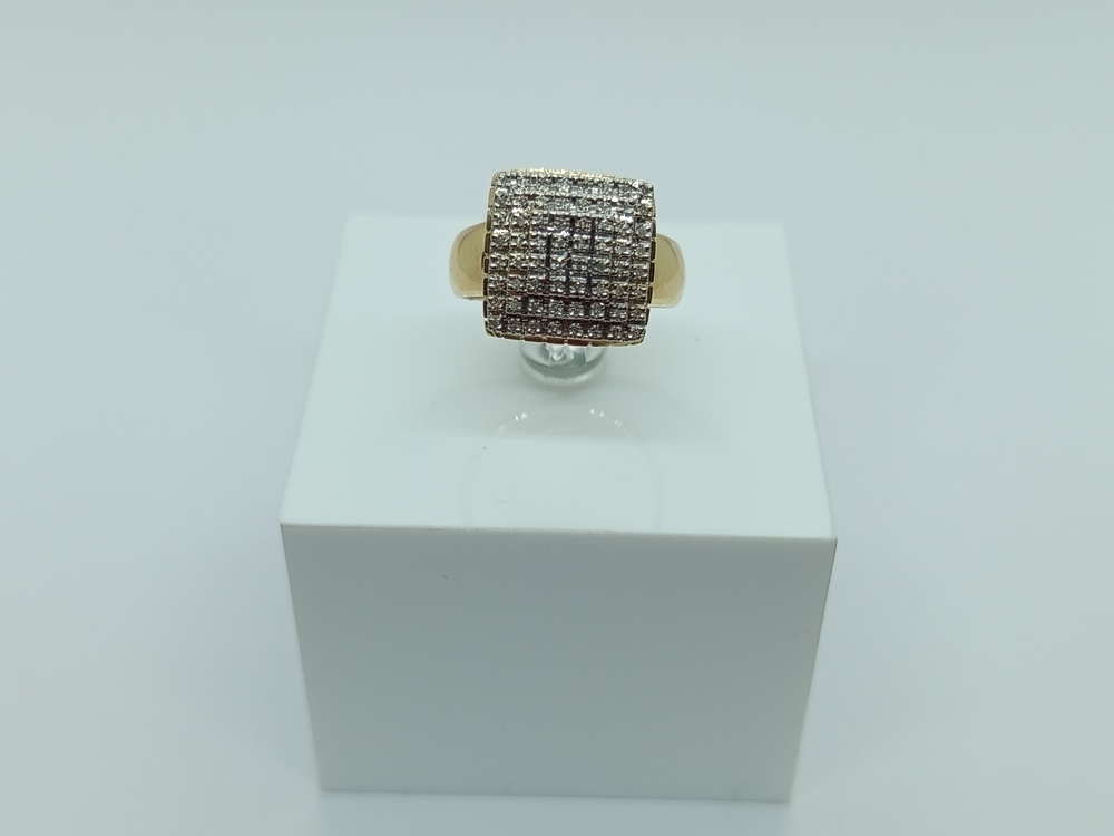 КОЛЬЦО БРИЛЛИАНТ Au 500