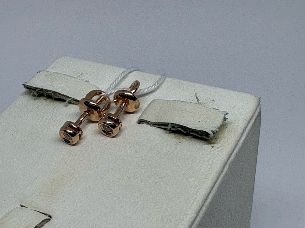 СЕРЬГИ ПУСЕТЫ (Au 585)