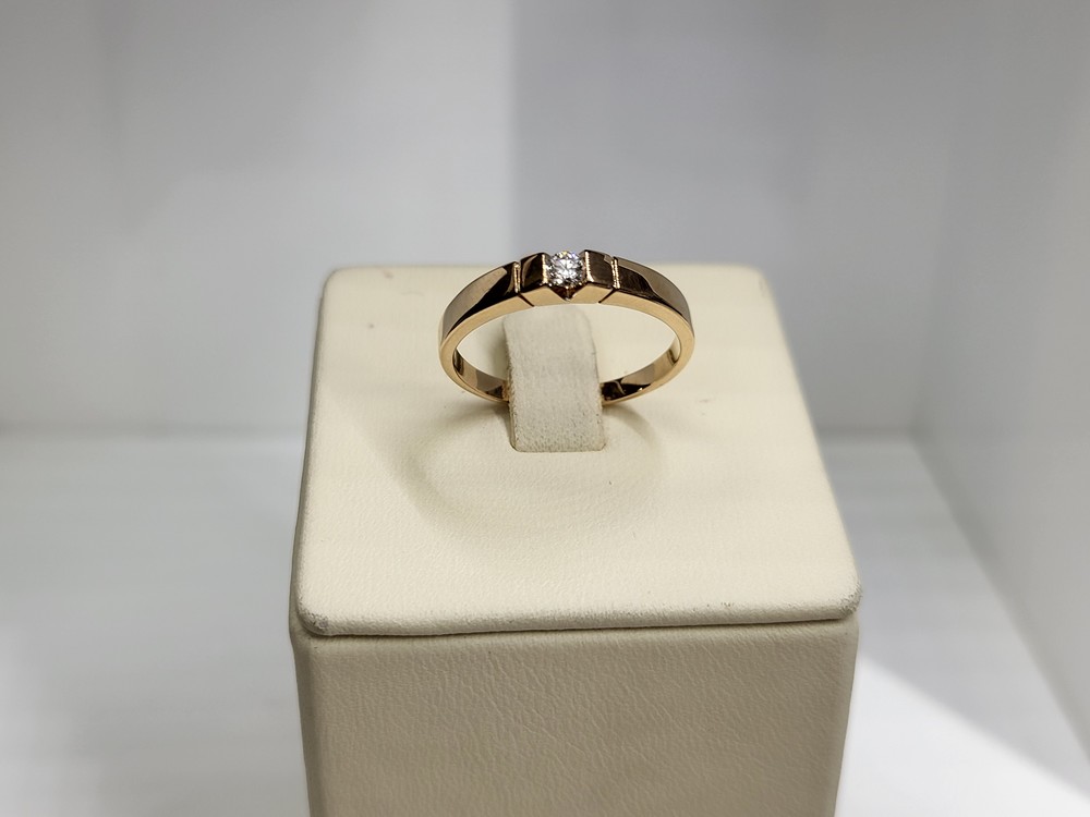 КОЛЬЦО БРИЛЛИАНТ Au 585