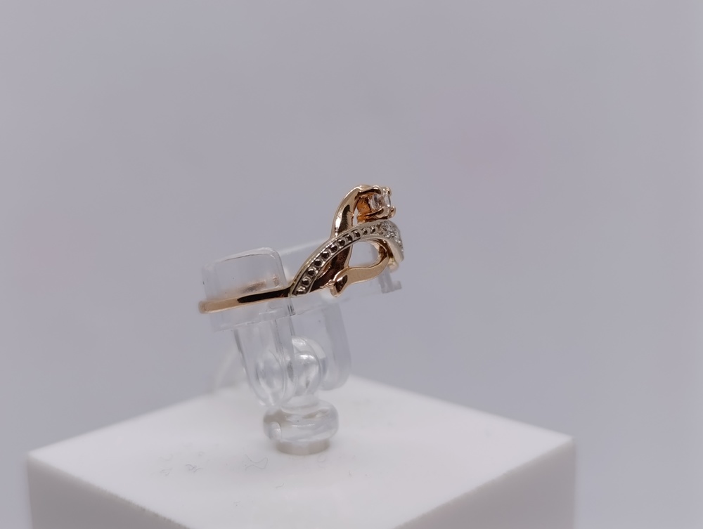 КОЛКМИ585 КОЛЬЦО С КАМНЯМИ (Au 585)