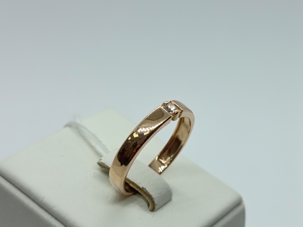 КОЛЬЦО С КАМНЕМ (Au 585)