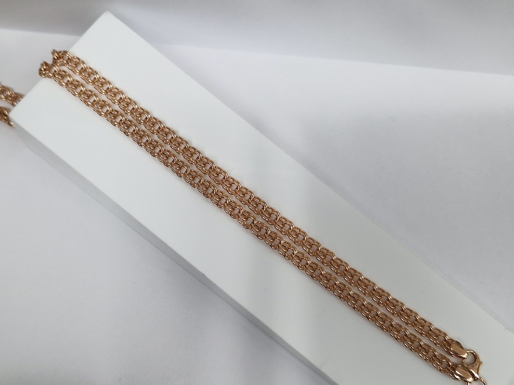 ЦПБС585 ЦЕПЬ ПУСТОТЕЛАЯ Бисмарк (Au 585)