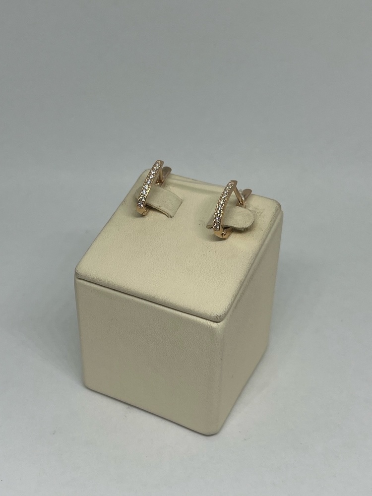 СЕРЬГИ С КАМНЯМИ (Au 585)