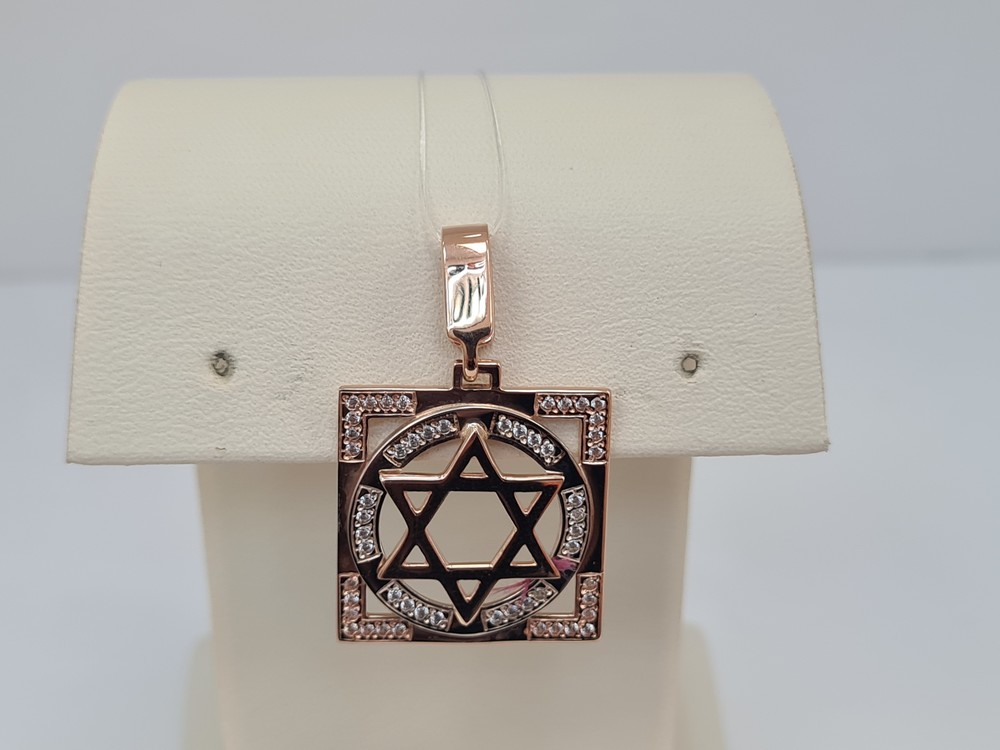 ПОДВЕСКА С КАМНЯМИ (Au 585)