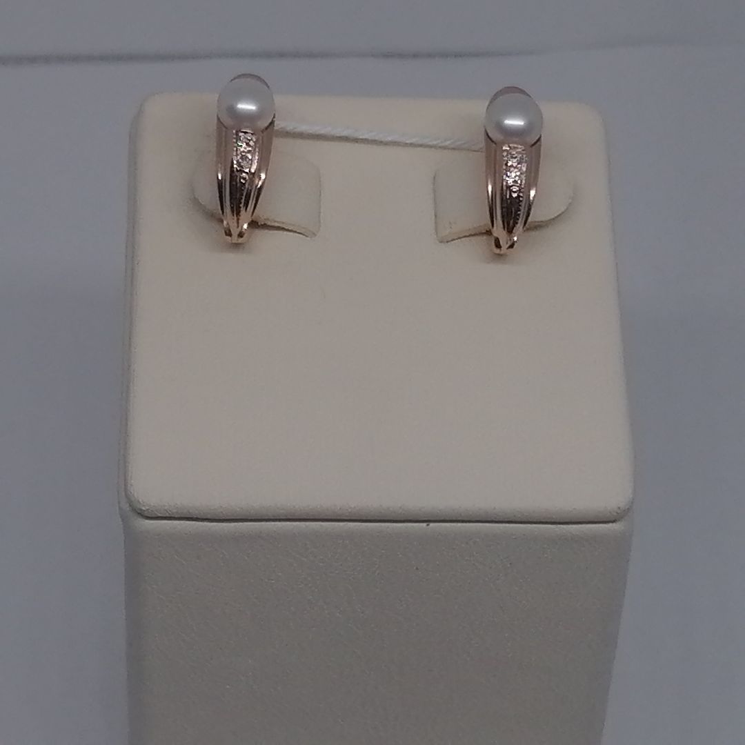 СЕРЬГИ С КАМНЯМИ (Au 585)