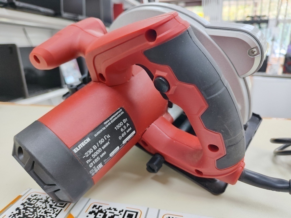 Дисковая пила Elitech ПД 1565