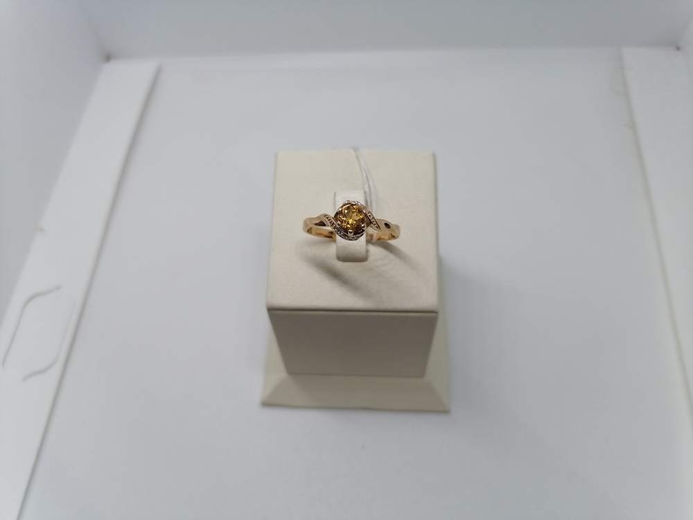 КОЛКМИ585 КОЛЬЦО С КАМНЯМИ (Au 585)