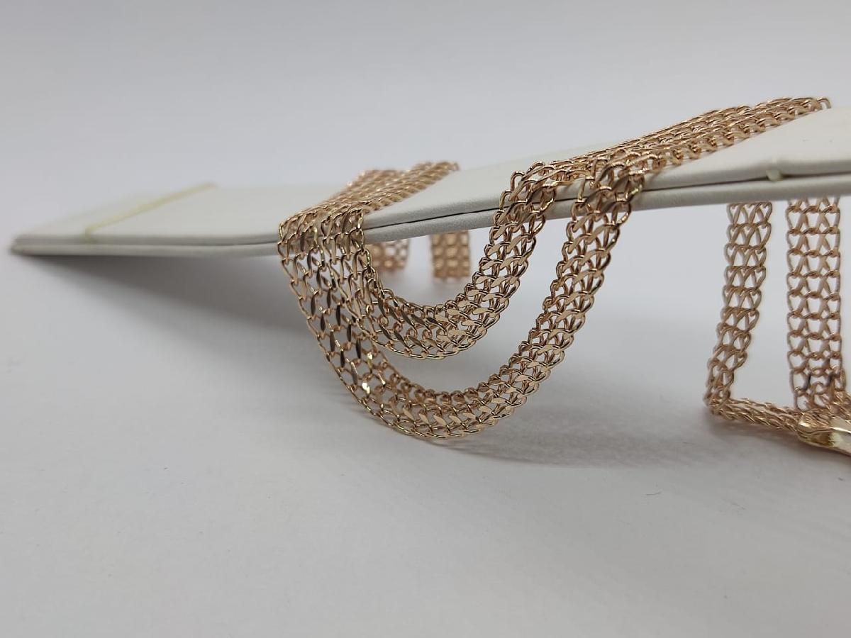 ЦЛ8585 ЦЕПЬ ПОЛНОВЕСНАЯ Восьмерка (Au 585)