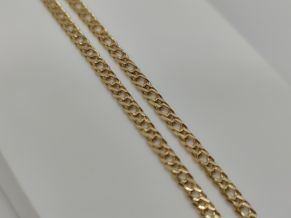 ЦЛР2585 ЦЕПЬ ПОЛНОВЕСНАЯ Ромб двойной (Au 585)