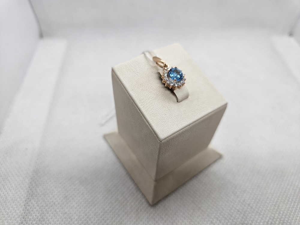 ПОДКМИ585 ПОДВЕСКА С КАМНЯМИ (Au 585)