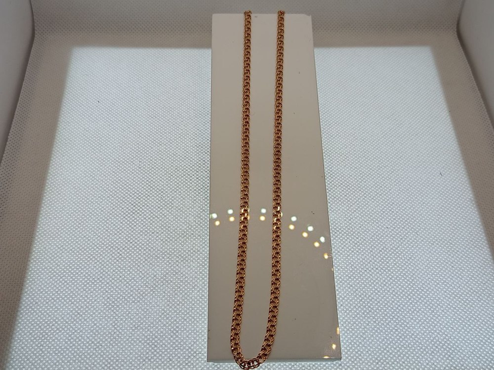 570005022 ЦЕПЬ ПУСТОТЕЛАЯ Бисмарк (Au 585) 570005022 ЦЕПЬ ПУСТОТЕЛАЯ Бисмарк (Au 585)