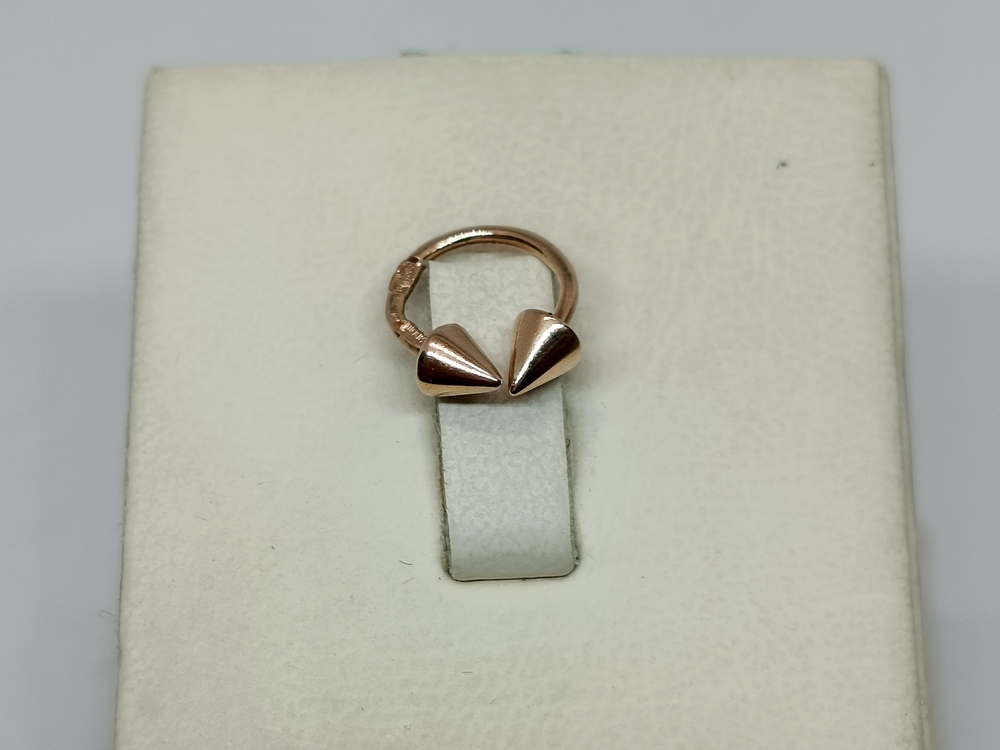 ПИРСИНГ В НОС без камня (Au 585)