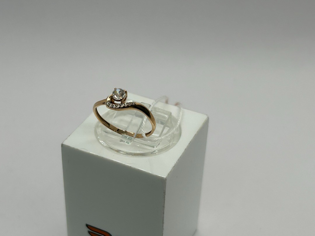 КОЛЬЦО С КАМНЯМИ (Au 375)