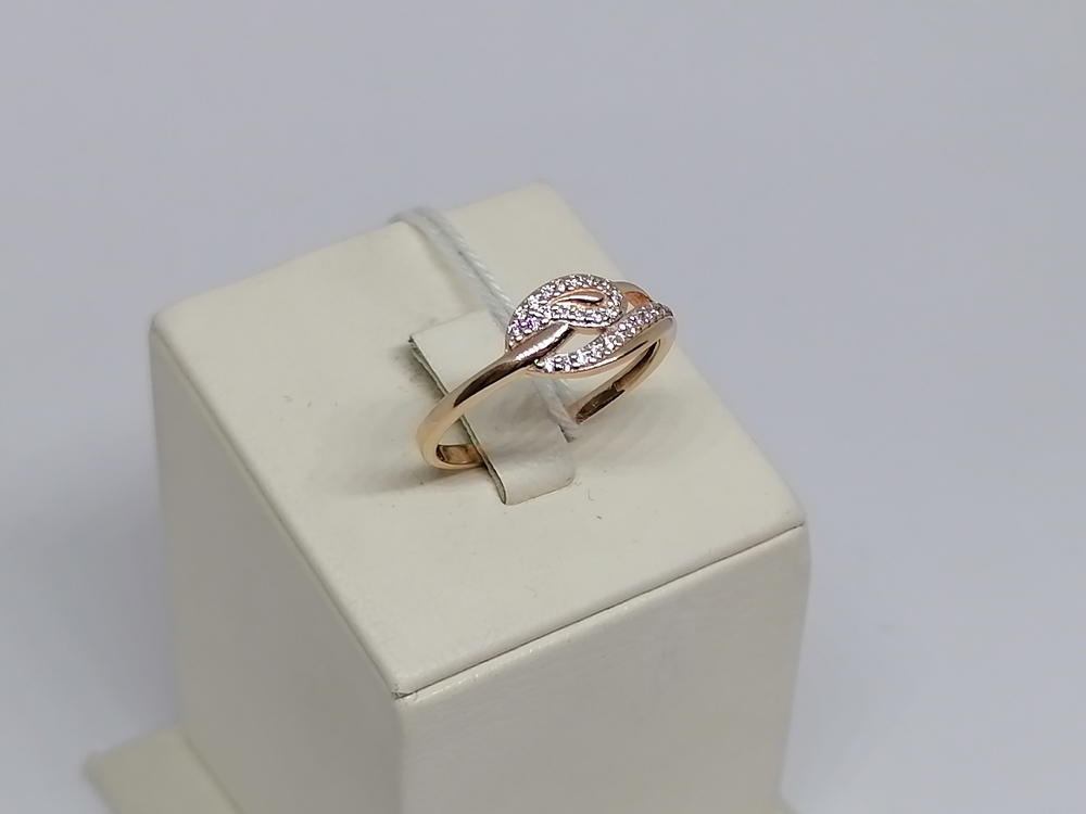 КОЛКМИ585 КОЛЬЦО С КАМНЯМИ (Au 585)