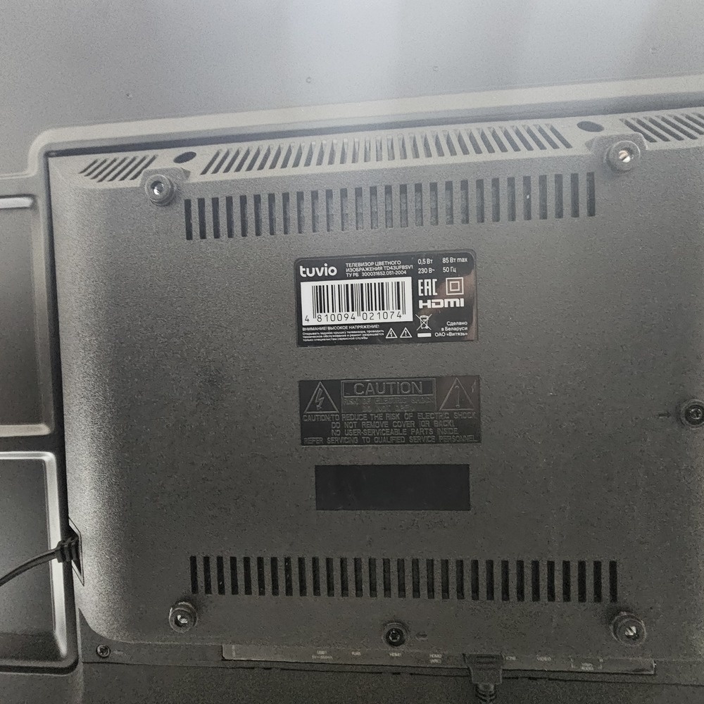 LED Телевизор Tuvio TD43FFBSV1
