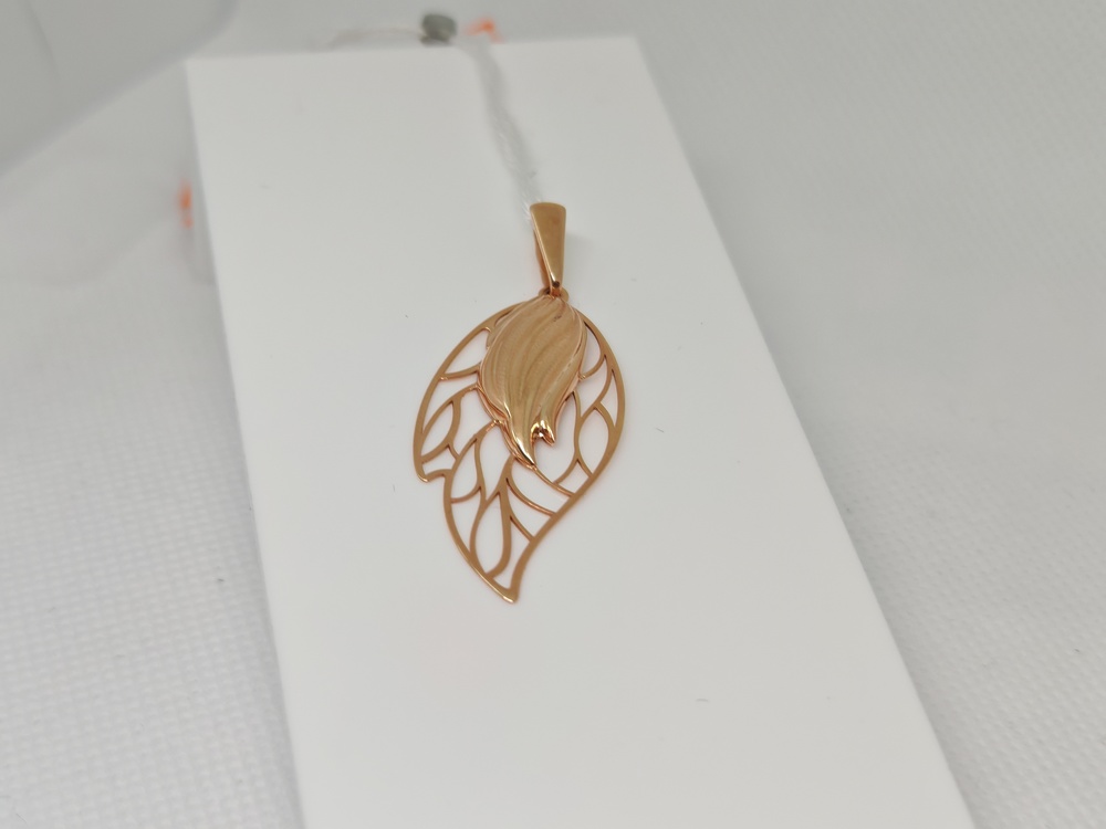 ПОДВЕСКА БЕЗ КАМНЯ Au 585