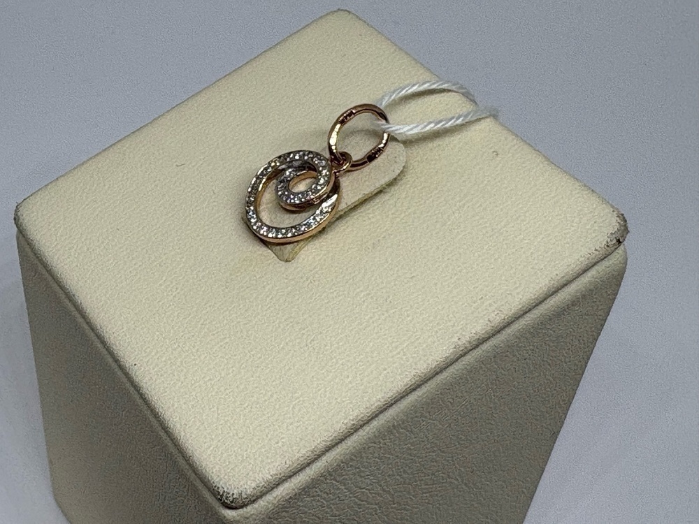 ПОДВЕСКА С КАМНЯМИ (Au 585)