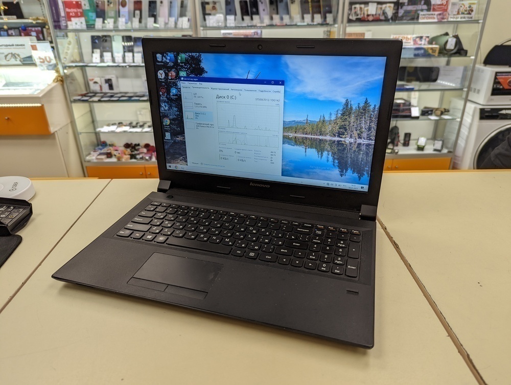 Ноутбук Lenovo; A4-6210, Radeon R3 series, 4 Гб, Нет, 500 Гб