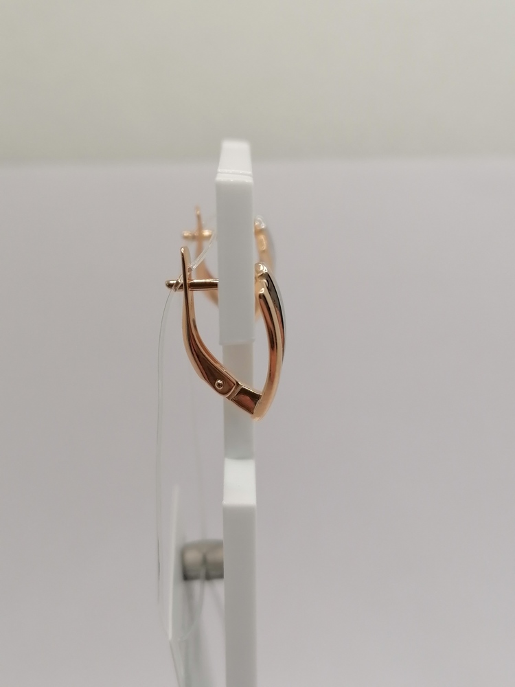 СЕРЬГИ БЕЗ КАМНЯ (Au 585)