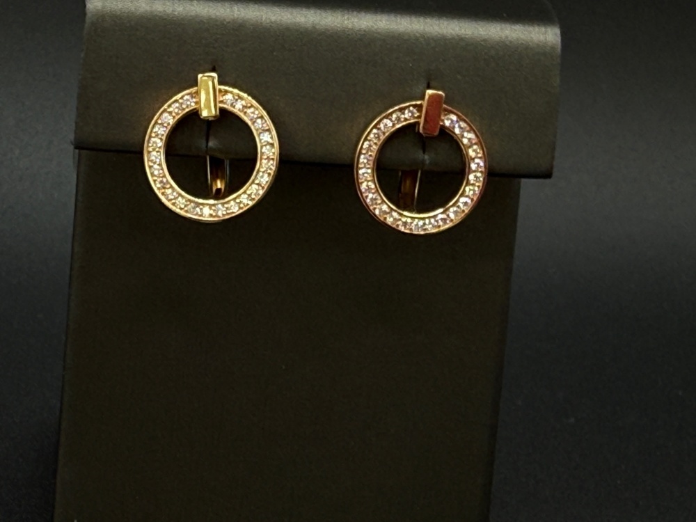 СЕРЬГИ С КАМНЯМИ (Au 585)