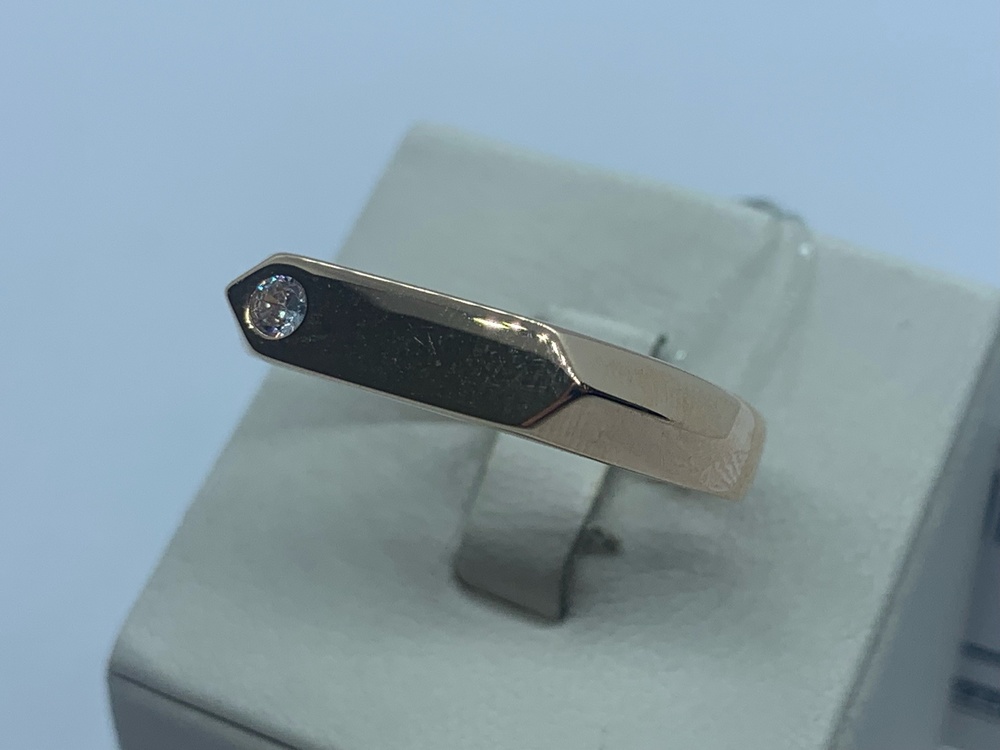 КОЛЬЦО ПЕЧАТКА с камнем (Au 585)