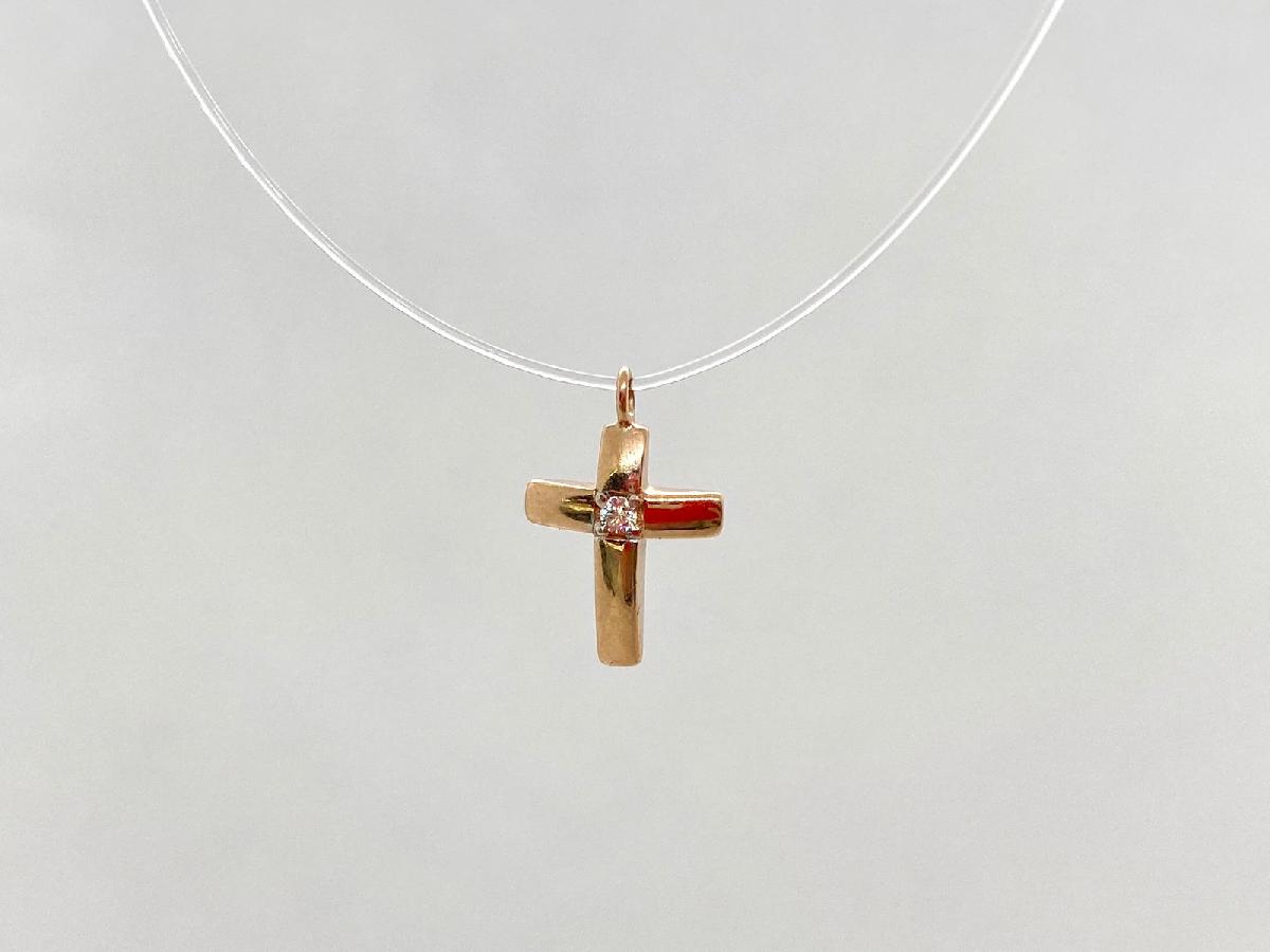 01-815771 КОЛЬЕ НА ЛЕСКЕ (Au 585)