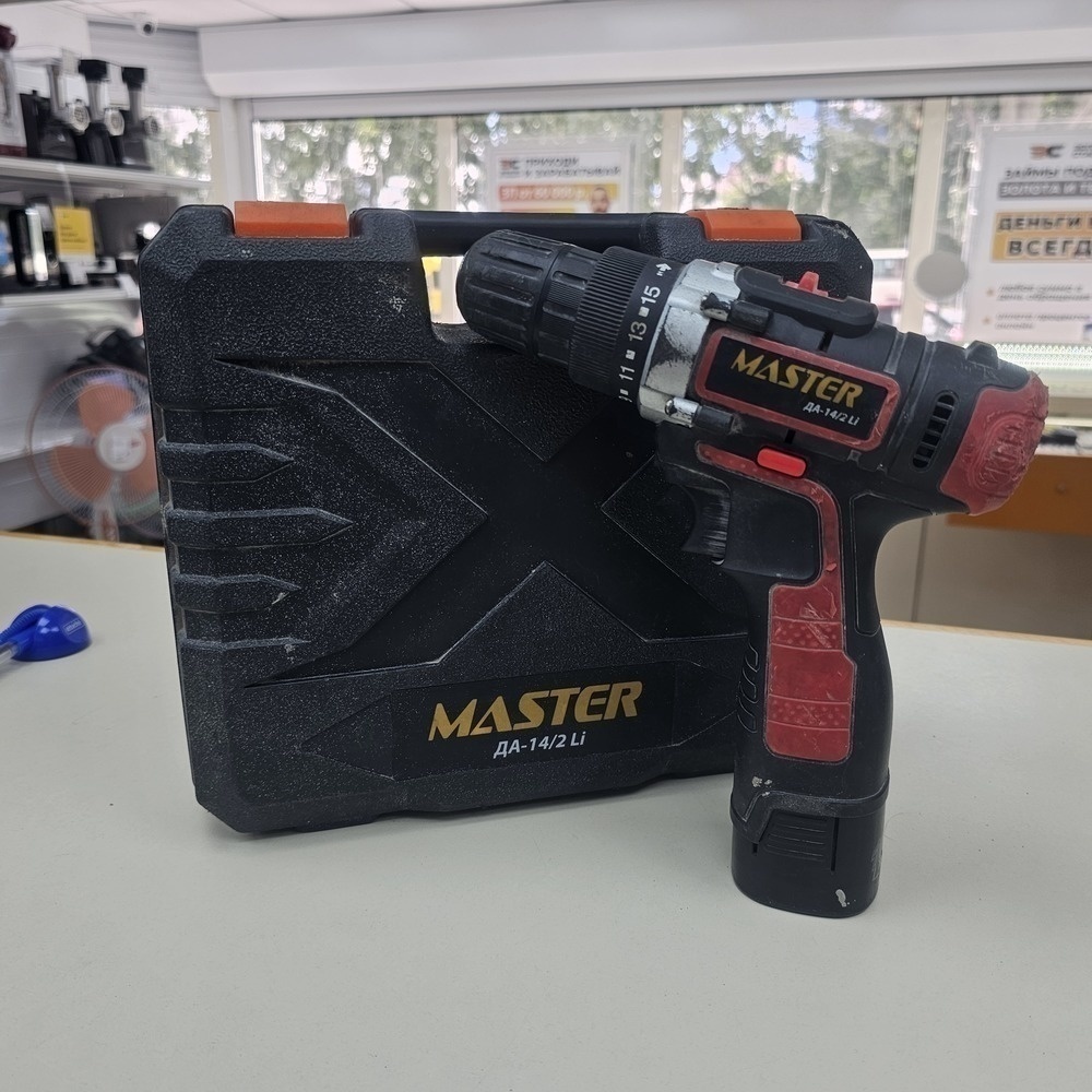 Шуруповерт Master ДА-14/2Li