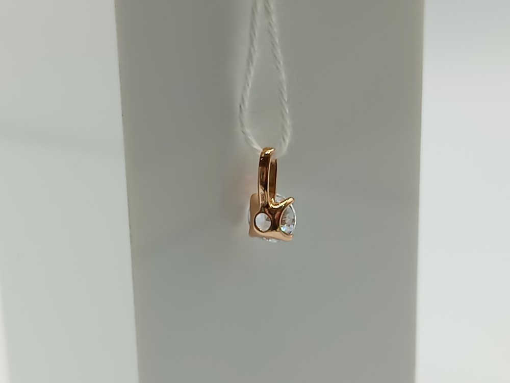 ПОДКМ585 ПОДВЕСКА С КАМНЕМ (Au 585)