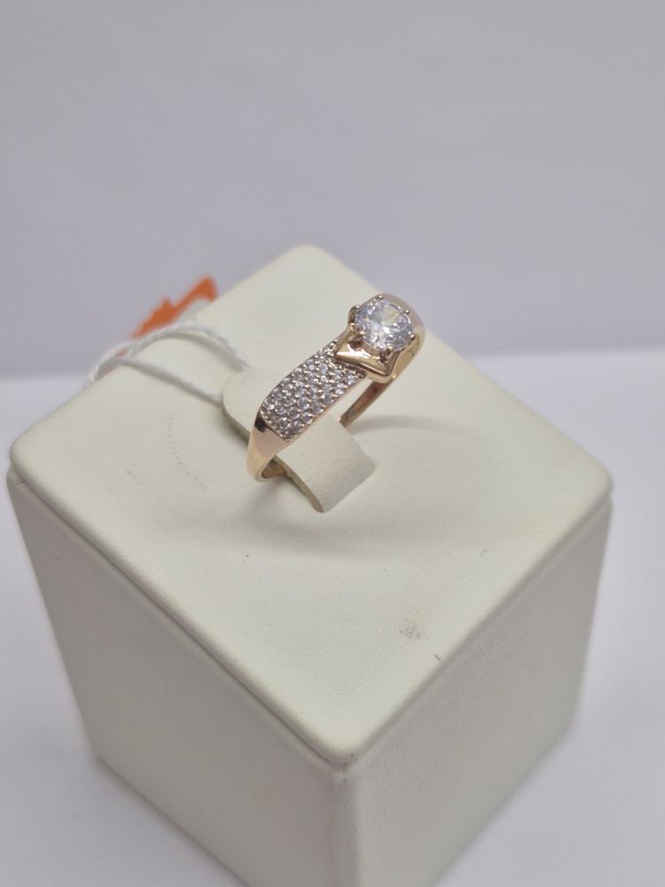 КОЛКМИ585 КОЛЬЦО С КАМНЯМИ (Au 585)