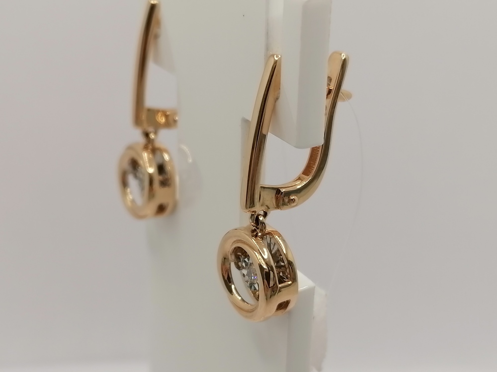 СЕРЬГИ БРИЛЛИАНТ (Au 585)