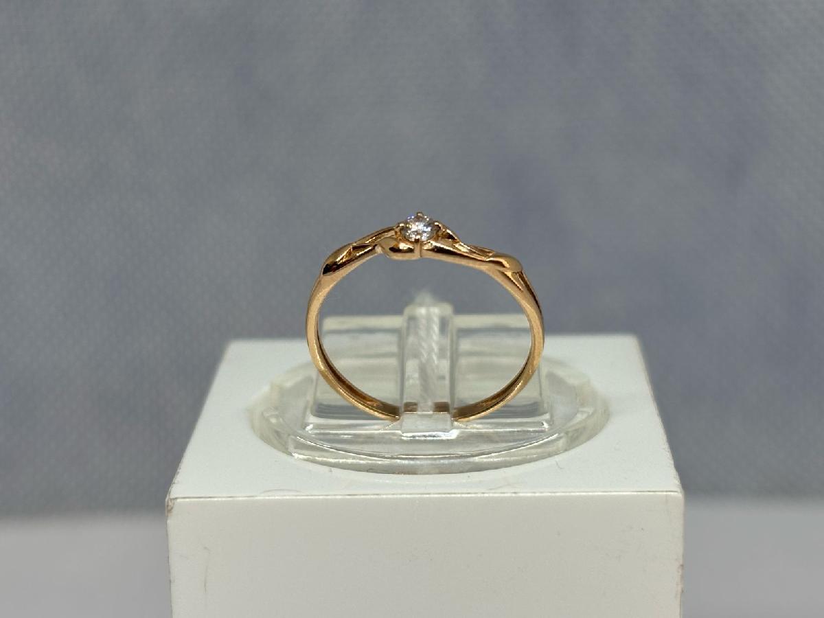 КОЛКМ585 КОЛЬЦО С КАМНЕМ (Au 585)