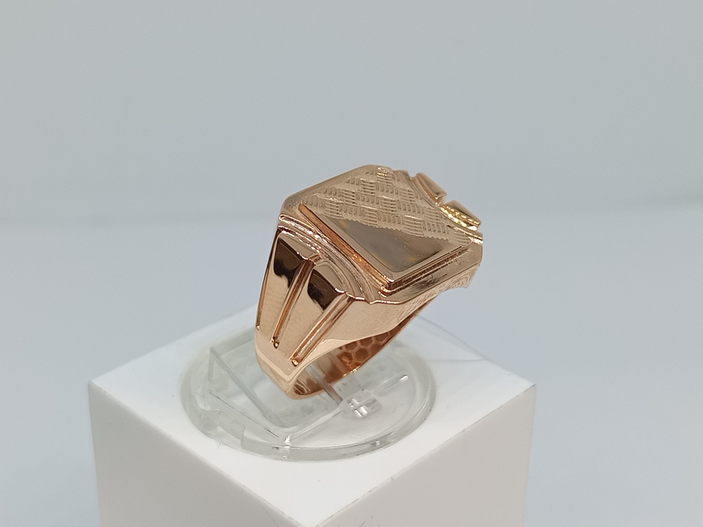 КОЛЬЦО ПЕЧАТКА без камня (Au 585)