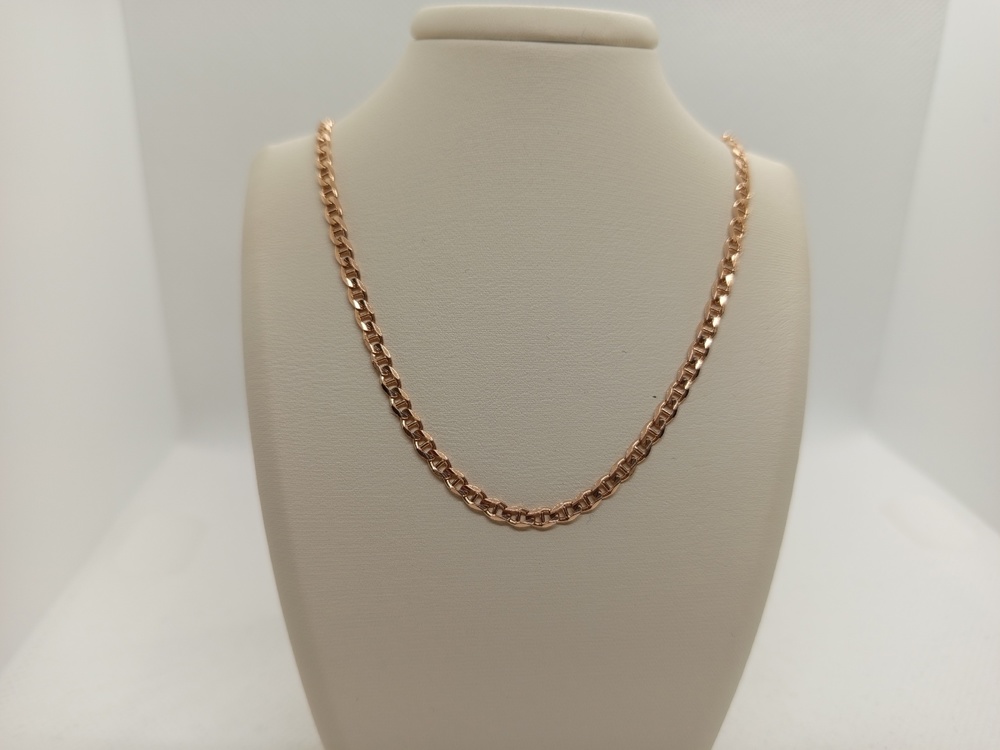 ЦЕПЬ ПОЛНОВЕСНАЯ Морское (Мыльница) (Au 585)