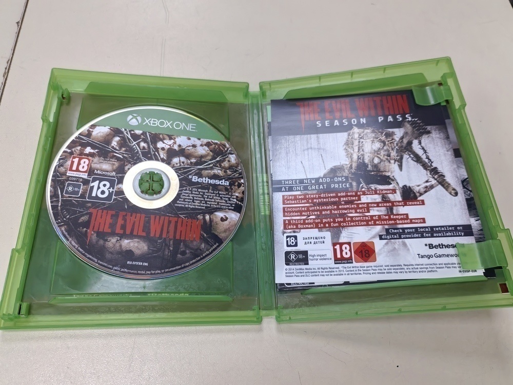 Игра XBOX The Evil Withim