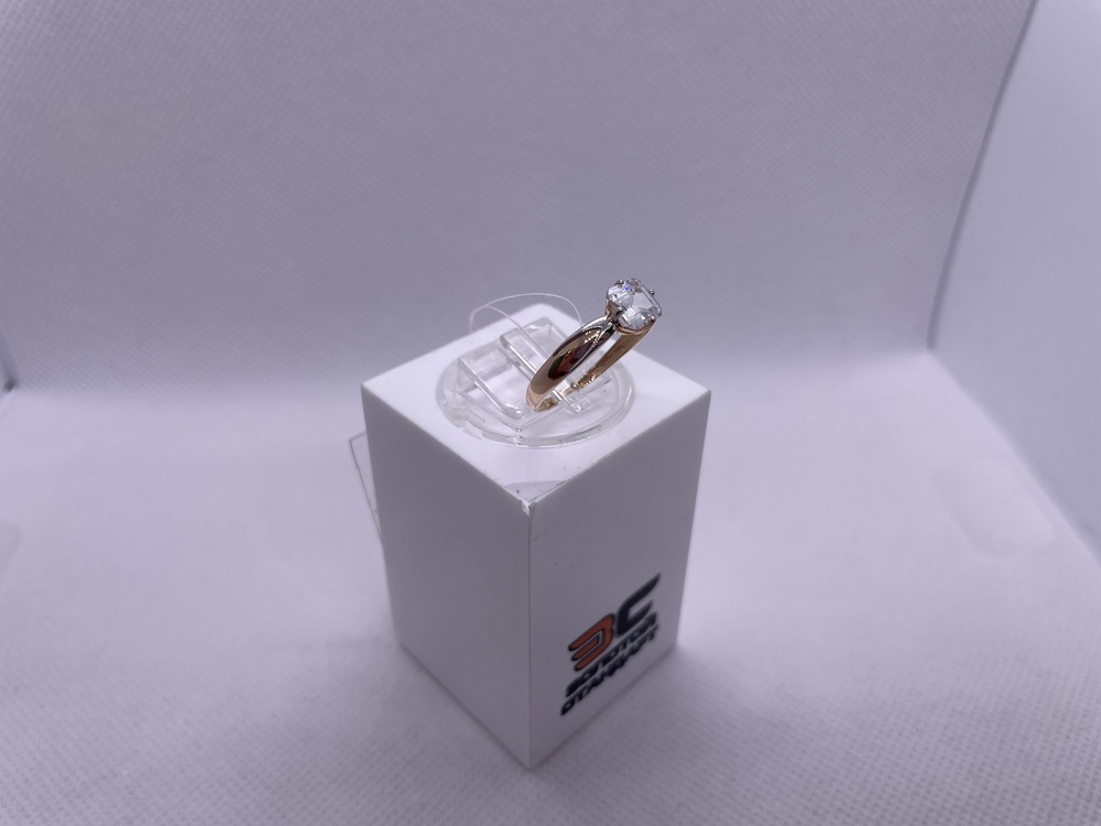 КОЛЬЦО С КАМНЕМ (Au 585)