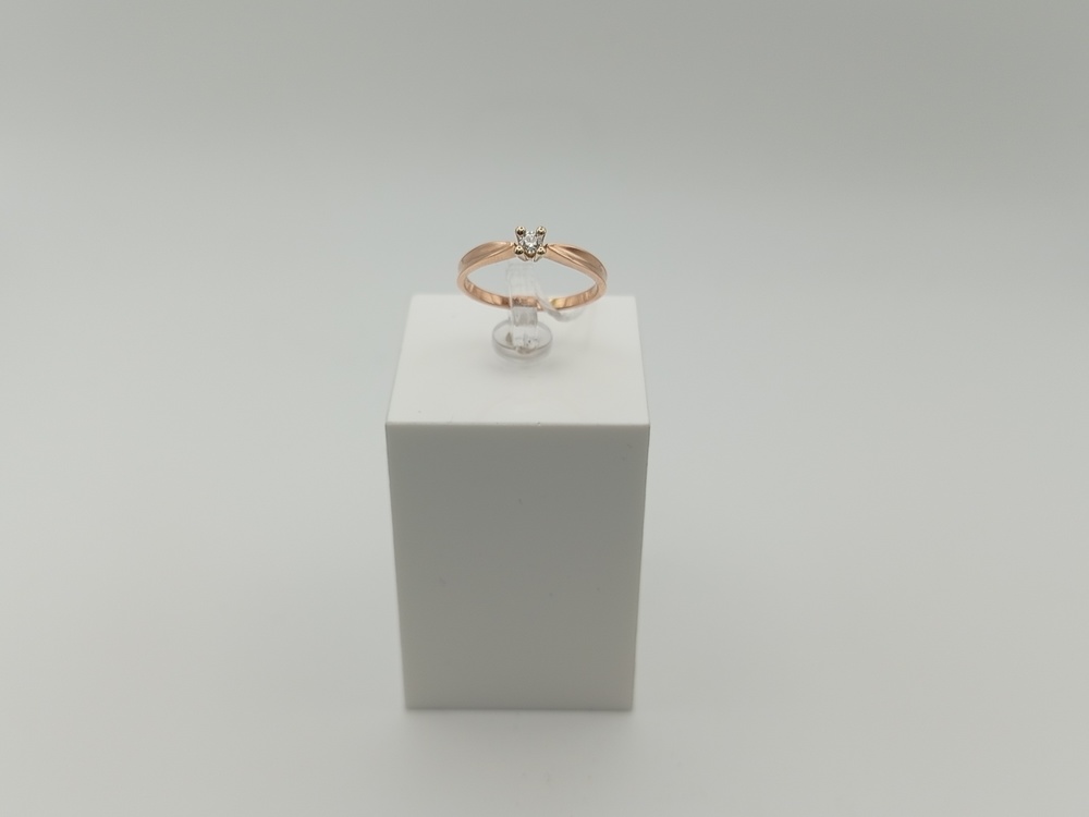 КОЛЬЦО БРИЛЛИАНТ Au 585