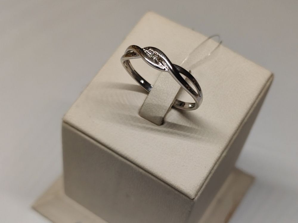 КОЛЬЦО БРИЛЛИАНТ (Ag 925)