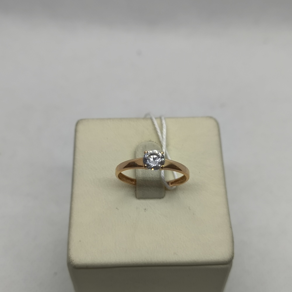 КОЛЬЦО С КАМНЕМ (Au 585)