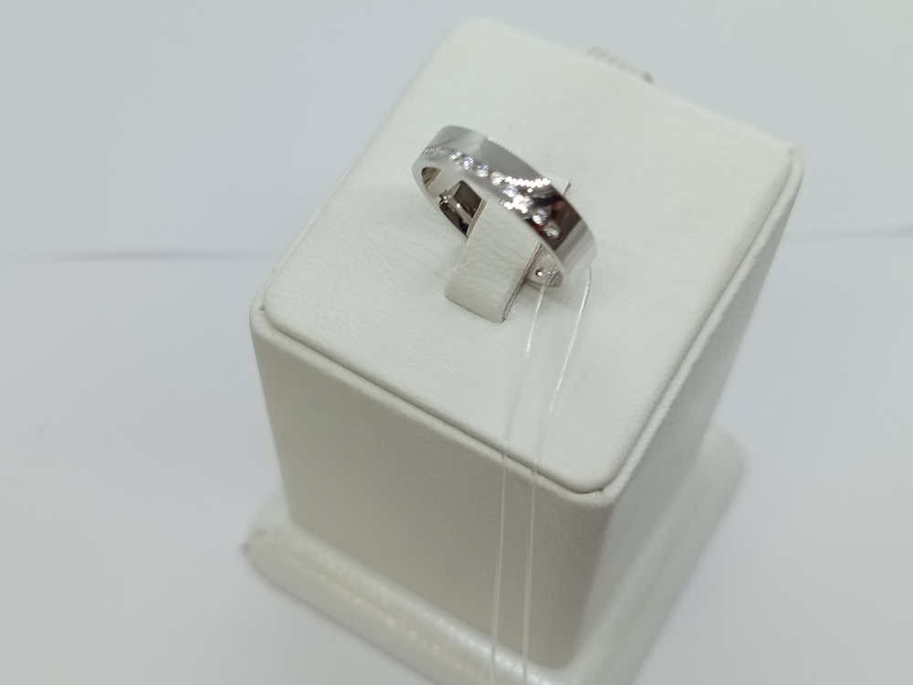 КОЛЬЦО ОБРУЧАЛЬНОЕ с камнями (Au 585)