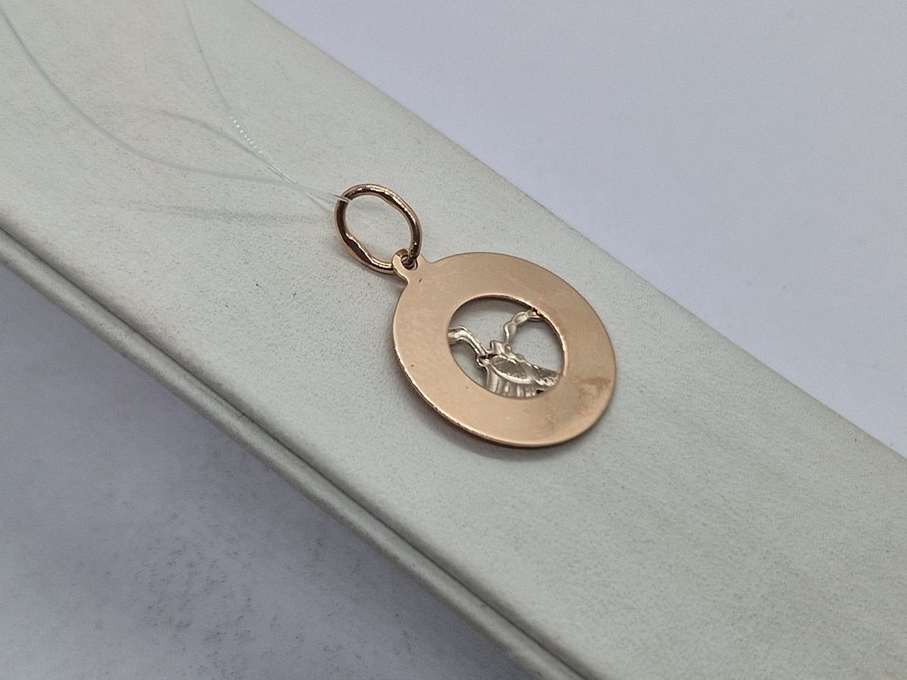 ПОДВЕСКА ЗНАК ЗОДИАКА СКОРПИОН (Au 585)