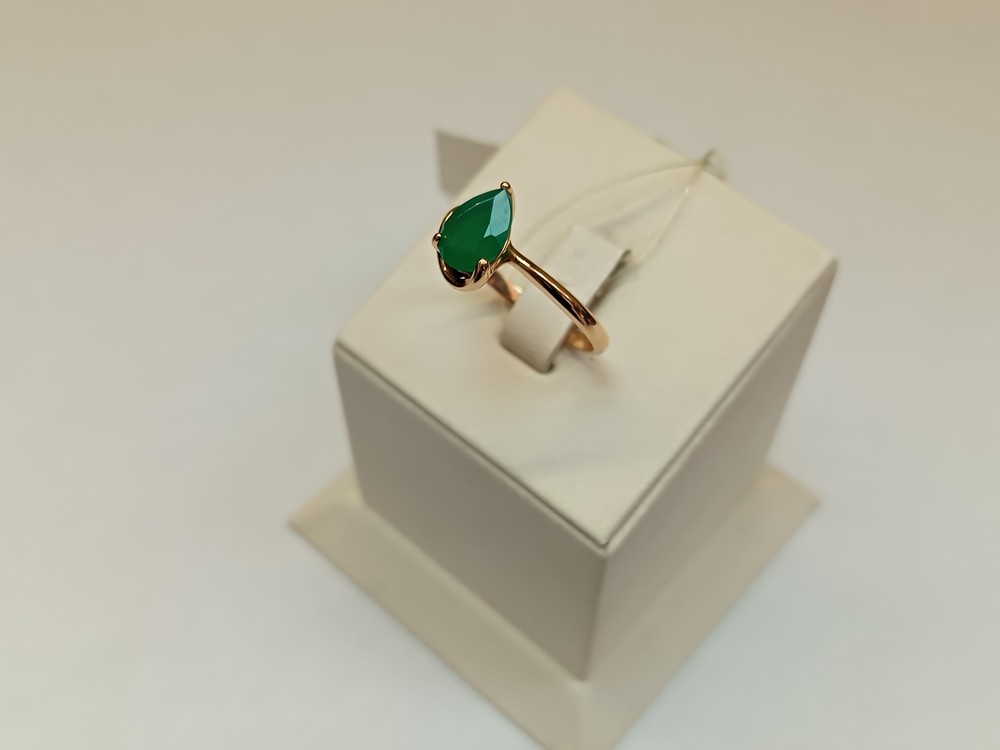 КОЛЬЦО С КАМНЕМ (Au 585)