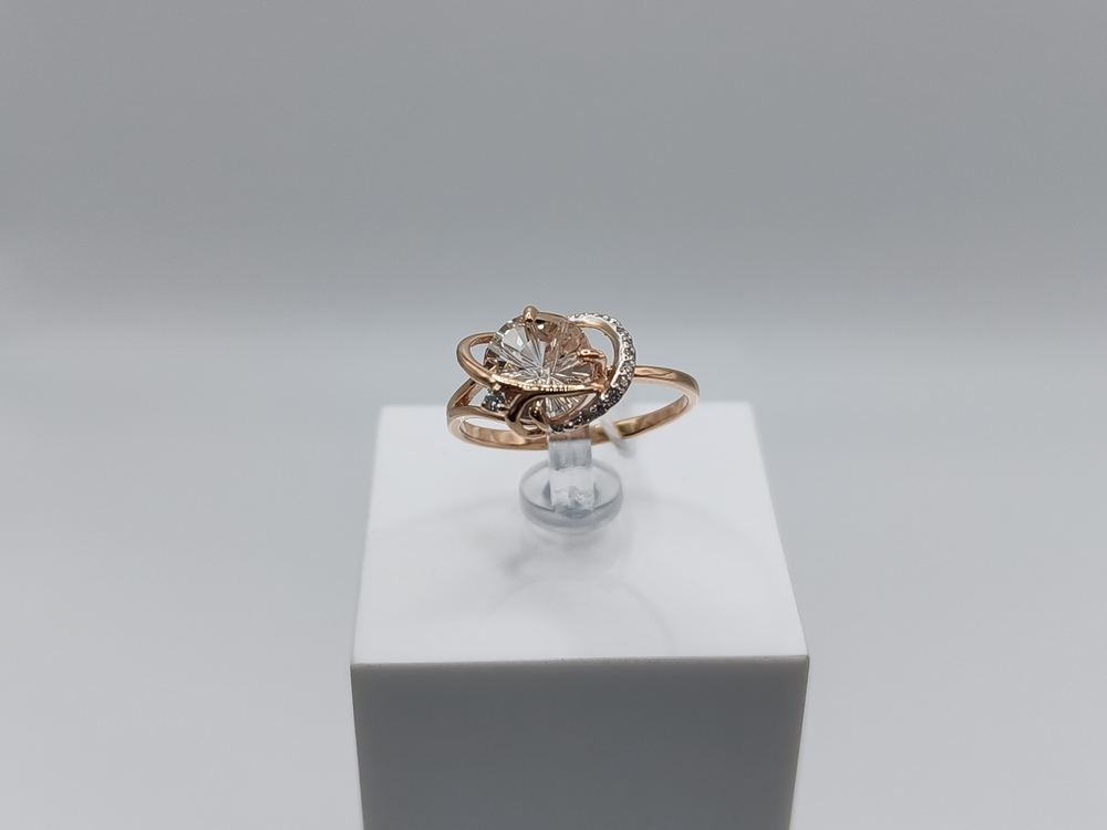 КОЛКМИ585 КОЛЬЦО С КАМНЯМИ (Au 585)