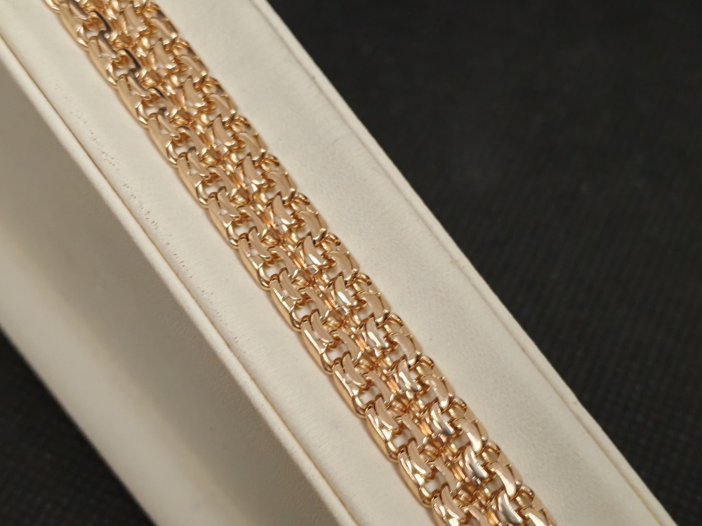 ЦЛБС585 ЦЕПЬ ПОЛНОВЕСНАЯ Бисмарк (Au 585)