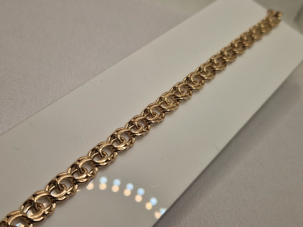 БРАСЛЕТ ПОЛНОВЕСНЫЙ Бисмарк (Au 585)