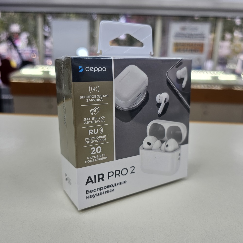 Наушники беспроводные Deppa 44167 Air Pro 2