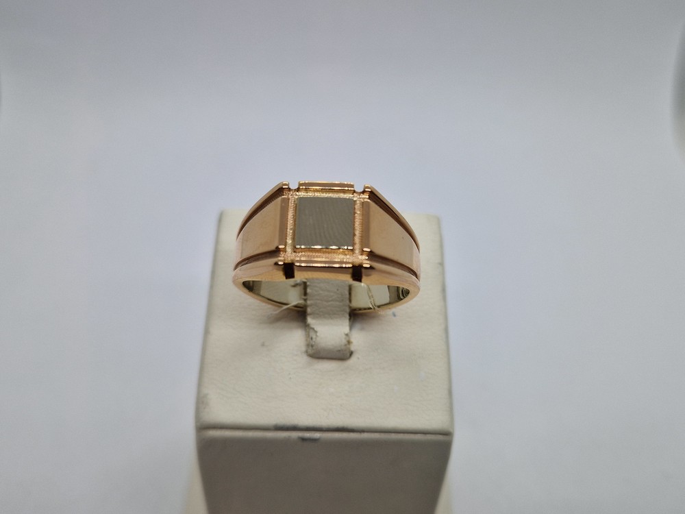 КОЛЬЦО ПЕЧАТКА без камня (Au 585)