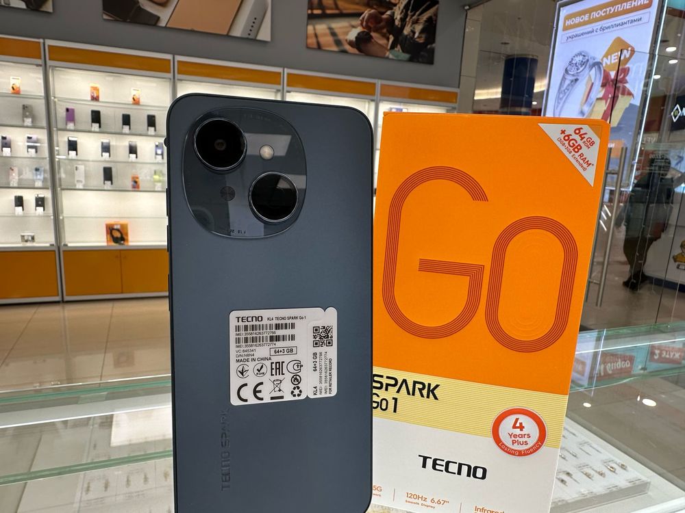 Смартфон Tecno Spark Go1 3/64