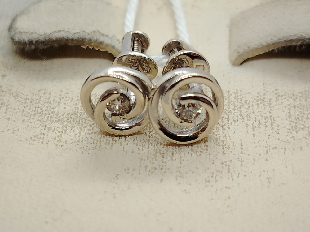 СЕРЬГИ БРИЛЛИАНТ (Au 585)