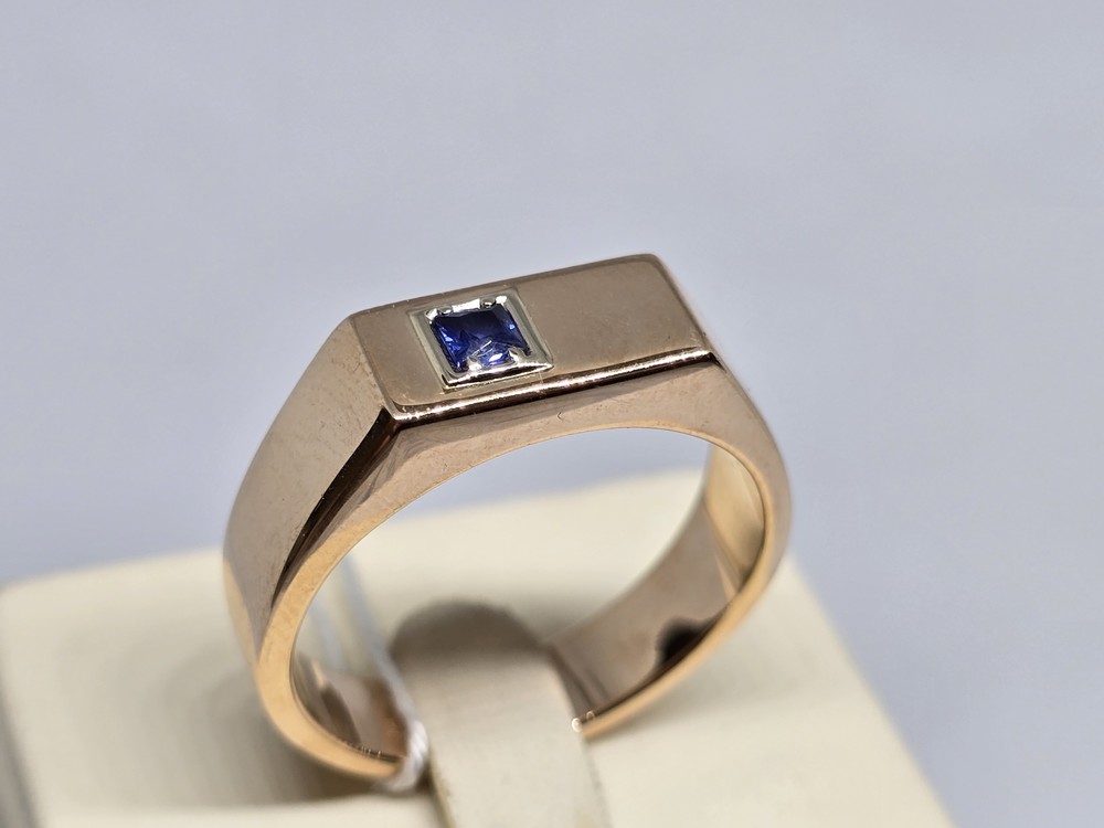 ПЕЧКМ585 ПЕЧАТКА С КАМНЕМ (Au 585)