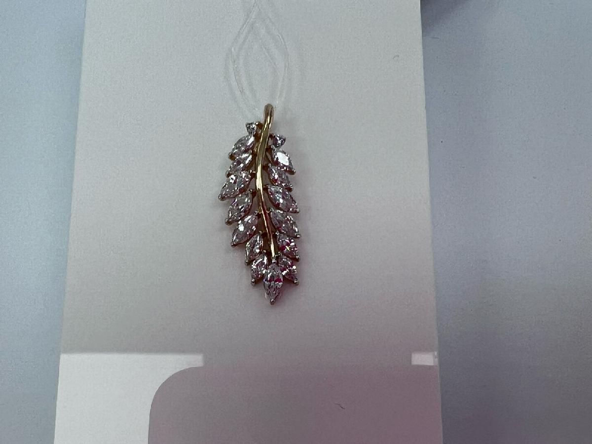 ПОДВЕСКА С КАМНЯМИ (Au 585)